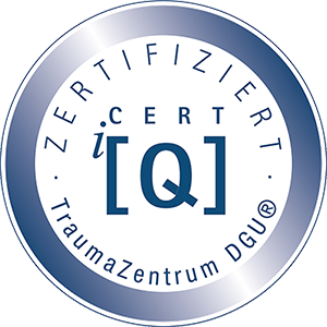 Zertifiziert nach CERT iQ Traumzentrum DGU